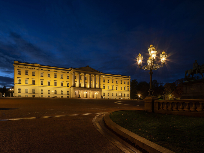 Slottet tar imot rundt 200 gjester til Stortingsmiddagen. Foto: Øivind Möller Bakken, Det kongelige hoff